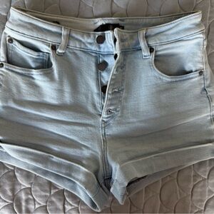 Volcom Sky Blue Denim Shorts
